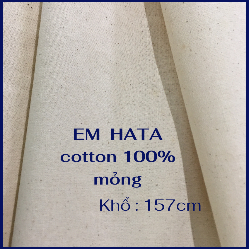 [HCM][hàng chất lượng] Vải Canvas 100% Cotton may túi xách làm đồ handmade