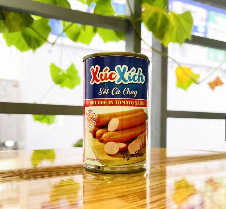 Xúc xích sốt cà chay âu lạc 165g