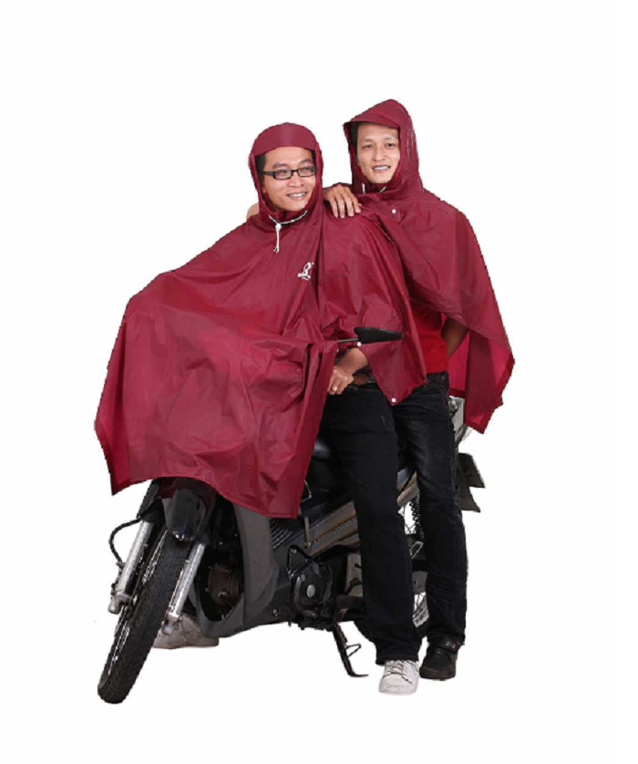Áo mưa rando 2 nón màu
