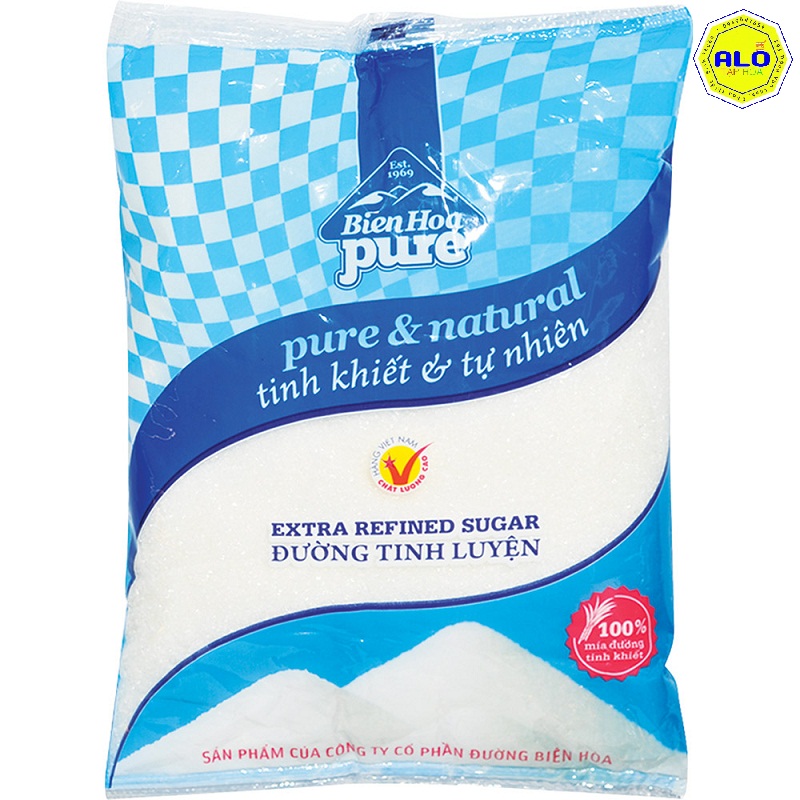 Đường tinh luyện Biên Hòa pure túi 1 kg