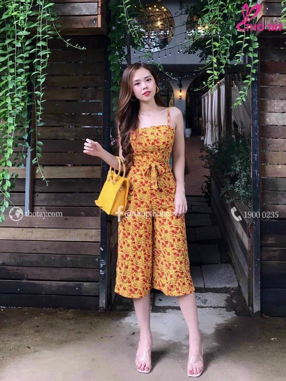 [HCM]Jum nữ 2 dây lụa hoa mềm mại nhẹ nhàng