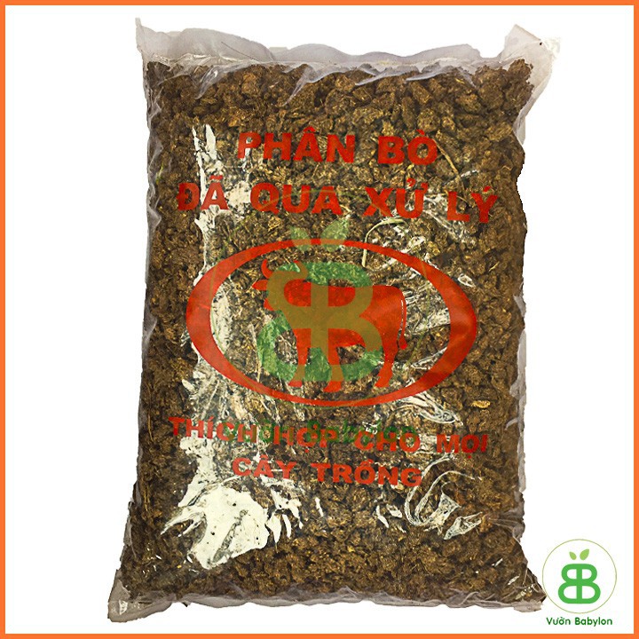 Phân Bò Hữu Cơ Tiện Lợi, Không Mùi Hôi 3dm