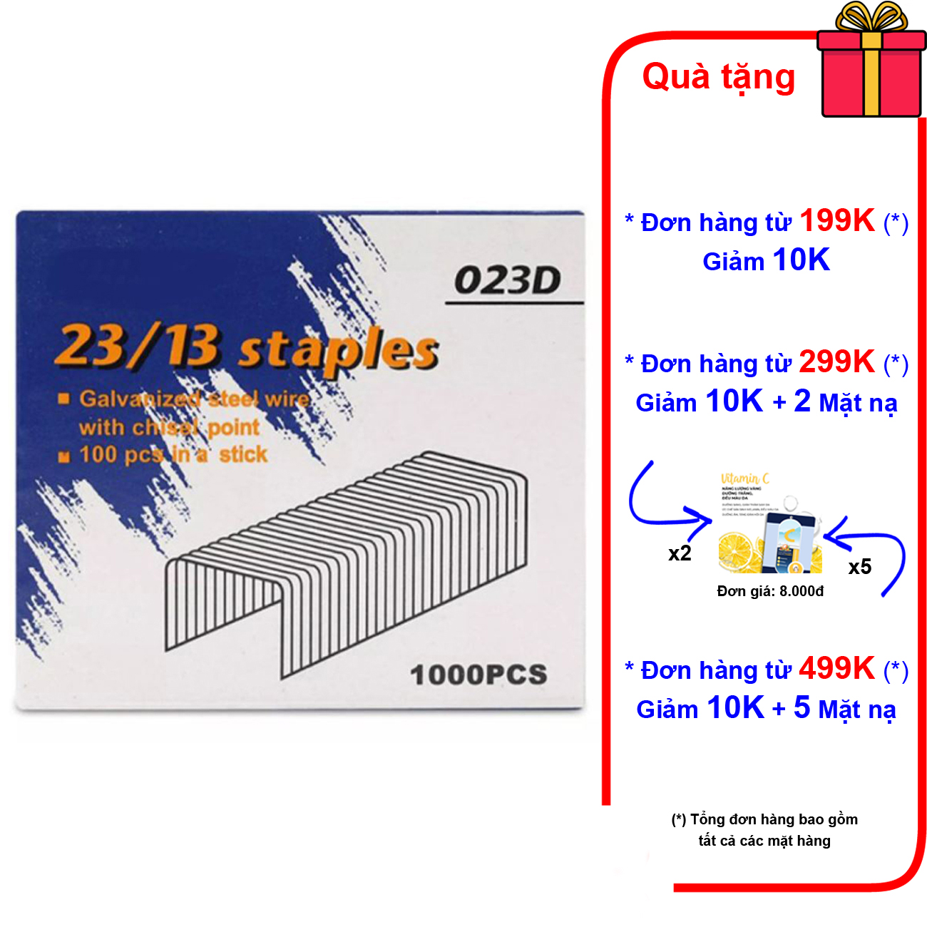 Kim bấm đại 23/13 - 100 tờ