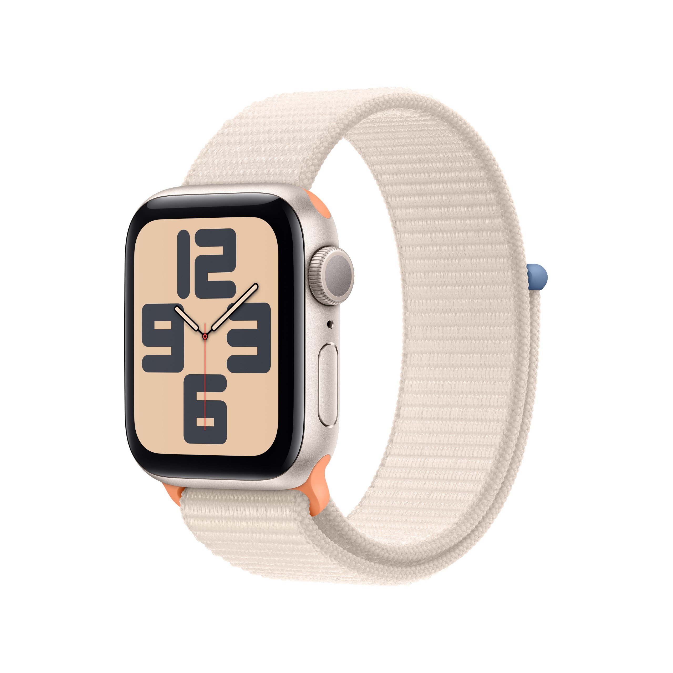Apple Watch SE 2023 - Viền Nhôm Với Dây Đeo Vải Dệt - Dây Quấn Thể Thao - Hàng Chính Hãng