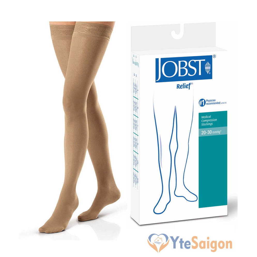 [HCM][VỚ ĐÙI] - Vớ Y khoa JOBST (chính hãng Mỹ)- hỗ trợ giãn tĩnh mạch chân- Full size