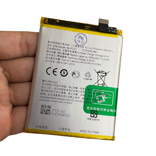 Chính hãng pin realme 5 pro mã blp731 battery linh kiện thay thế