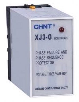 Relay bảo vệ chống mất pha chint xj3-g/380vac
