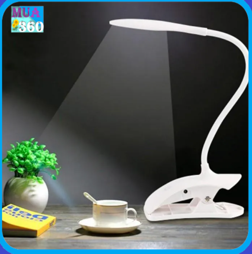 Đèn học kẹp bàn table lamp chống cận thị cho học sinh - đèn học để bàn nhiều chế độ sáng