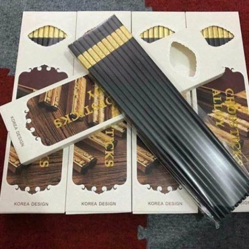 Bộ 20 đôi đũa hợp kim cao cấp - đũa đũa - đũa