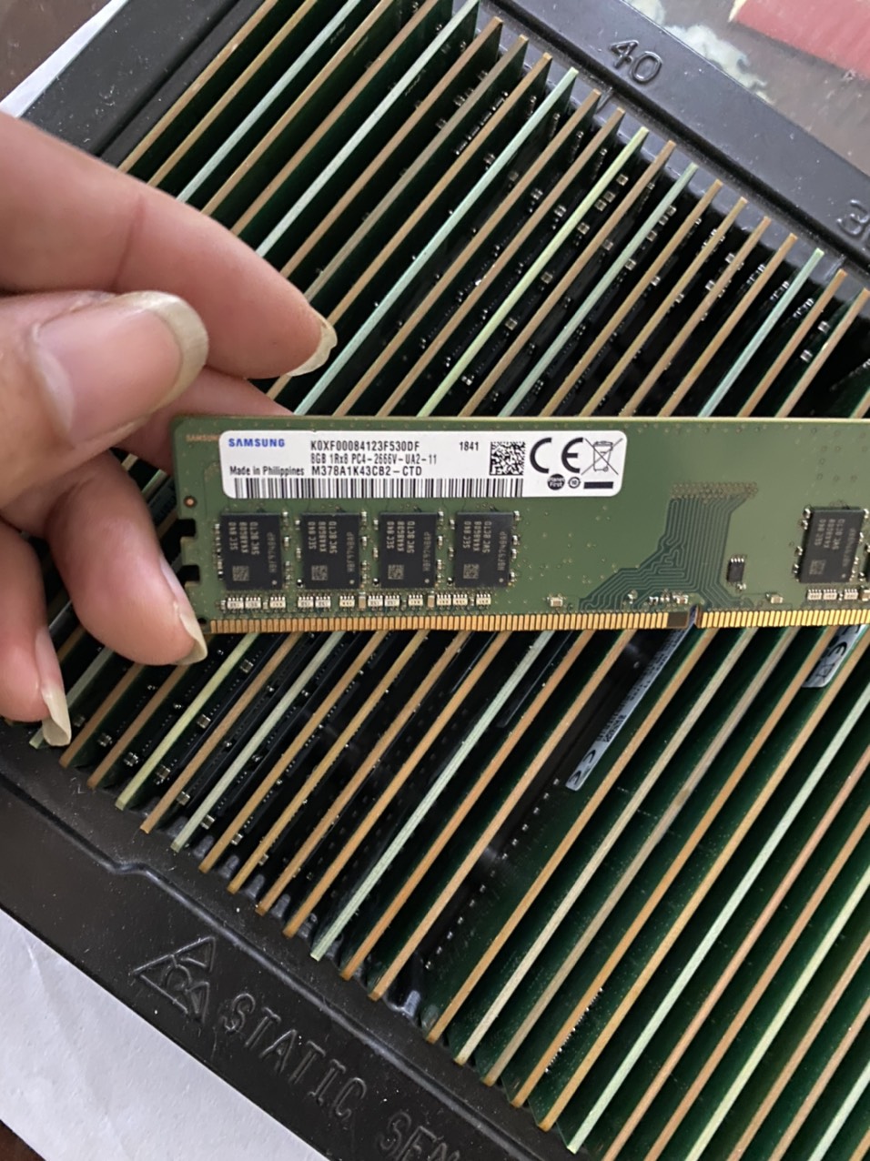 RAM DDR4 Kingston  Samsung Skhynix 8GB Bus 2400MHz 2666MHz 1.2V Udimm PC4-2400 PC4 - 2666 Dùng Cho Máy Tính Để Bàn PC Desktop Bảo Hành 12 Tháng 1 Đổi 1