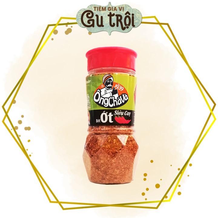 Bột ớt siêu cay Ông Chà Và 40gram