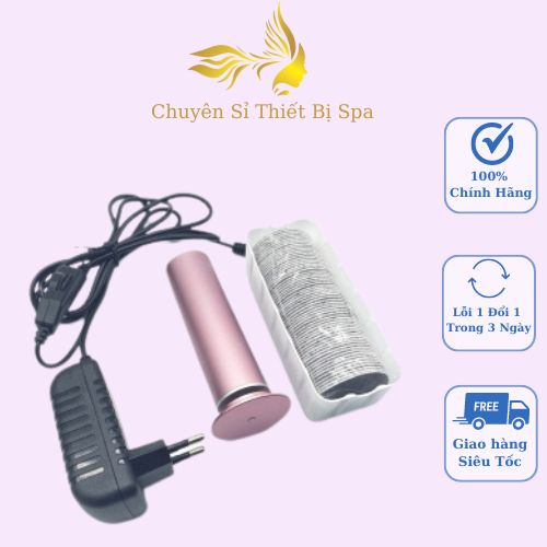 Máy Chà Gót Chân tặng kèm 60 miếng chà