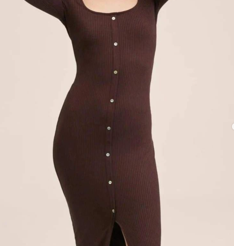 Váy len tăm nâu mng 27045760 + 4% lazada