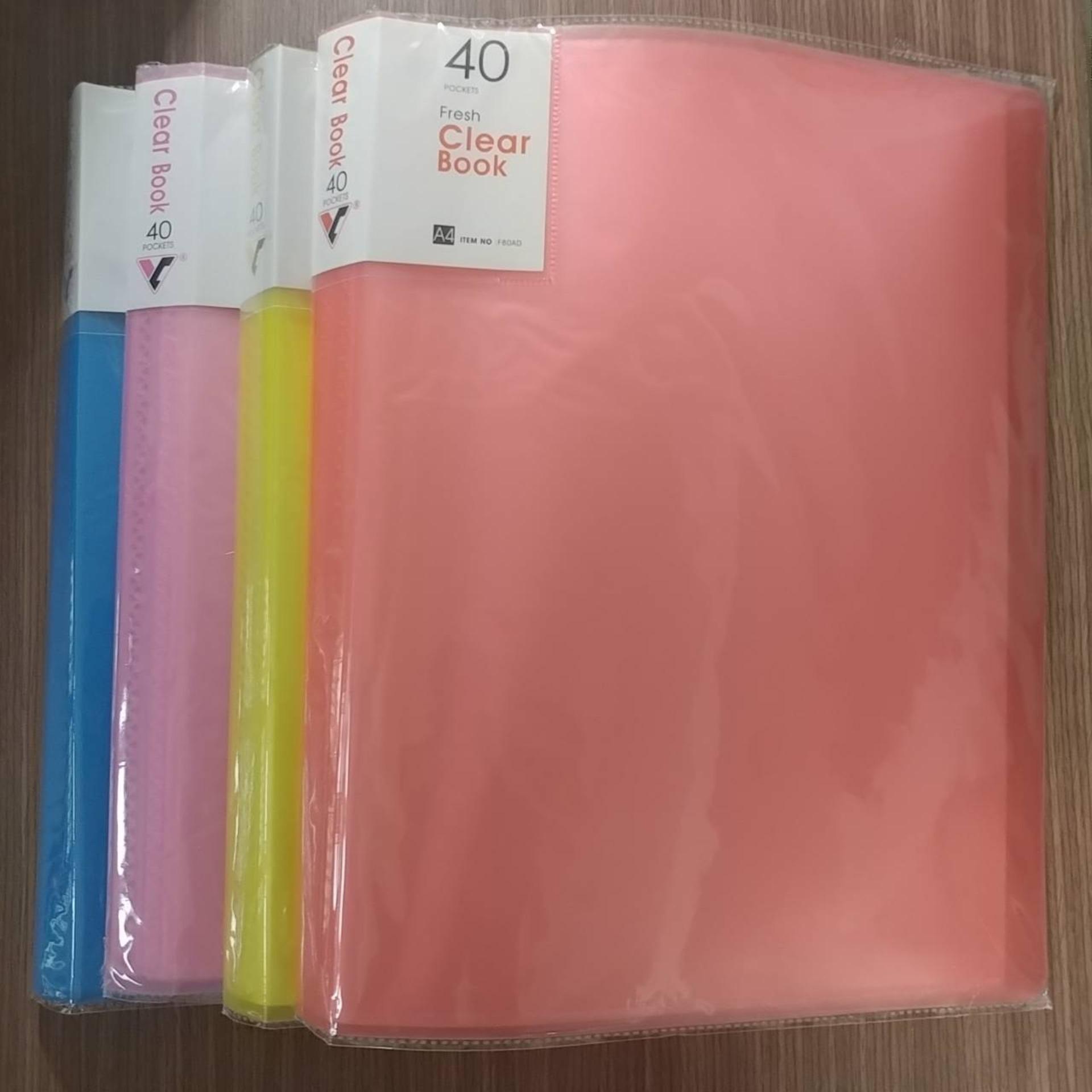 Bìa nhựa vc 40 lá