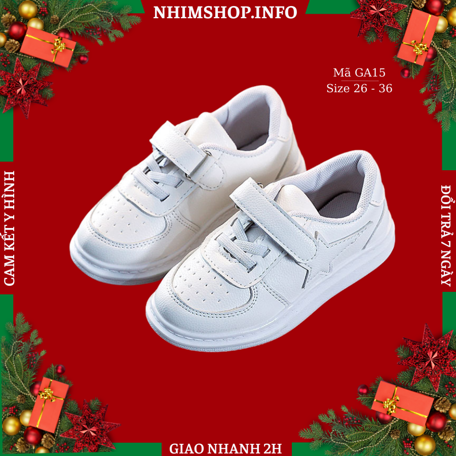 Giày Thể Thao Trẻ Em 3 - 12 Tuổi Kiểu Dáng Cá Tính GA15