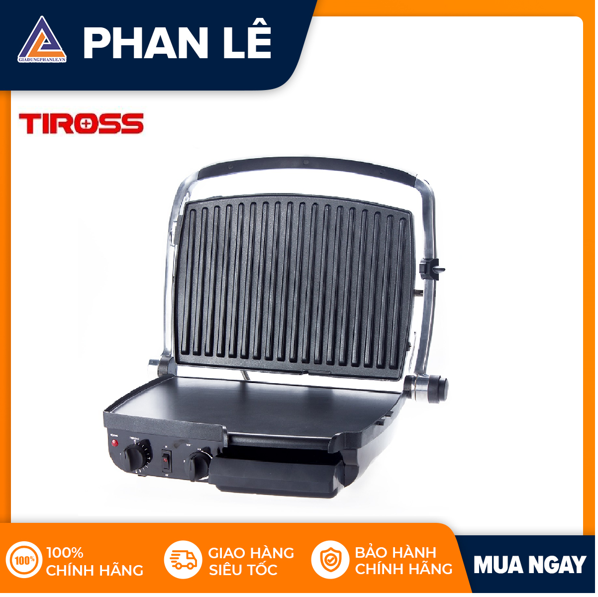 Kẹp nướng điện Tiross TS9652