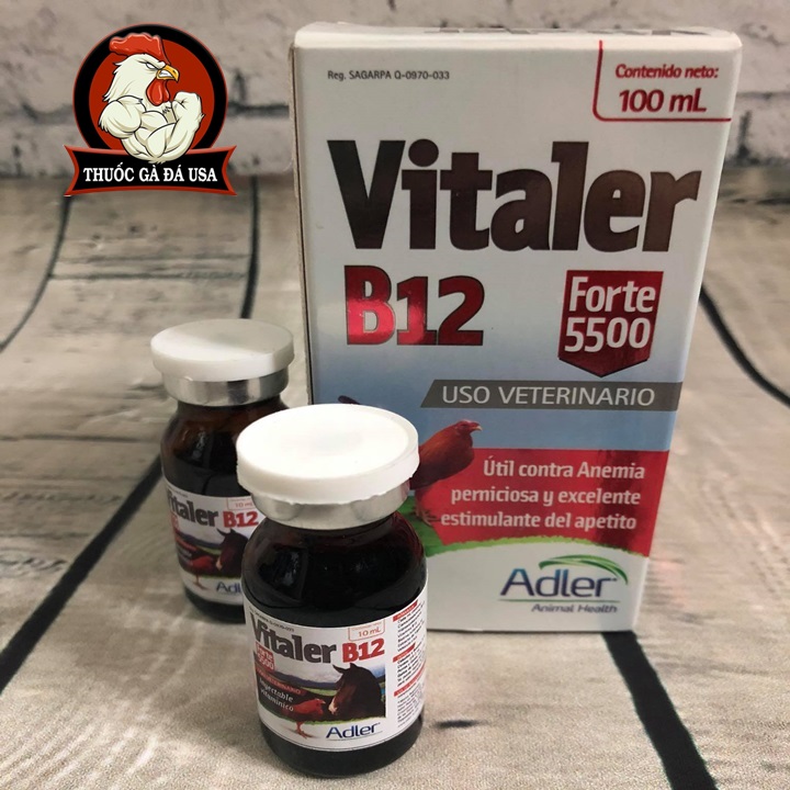 [HCM]Vitaler B12 5500 Cho Gà Đá - Chai Zin 100ml Và Chiết 10ml