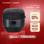 Nồi cơm điện tử Cuckoo 1.08L CR-0690F nhiều chế độ nấu, lòng nồi chống dính, thiết kế sang trọng - Bảo hành 2 năm - Hàng chính hãng Cuckoo Vina