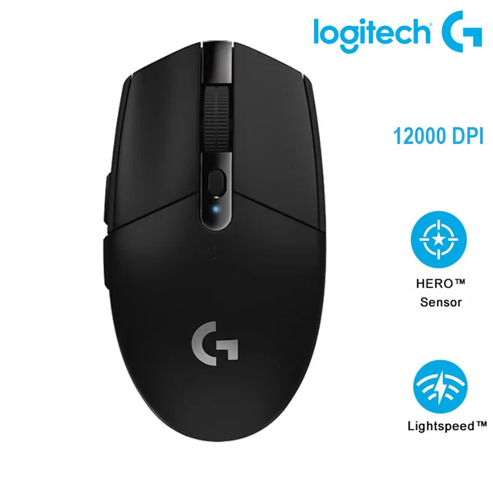 Chuột logitech g304 gaming ,chuột gaming g304 kda,cảm biến hero 2.4g,12000dpi, 6 nút bấm, có thể lập trình, thích hợp cho game thủ,công nghệ không dây lightspeed