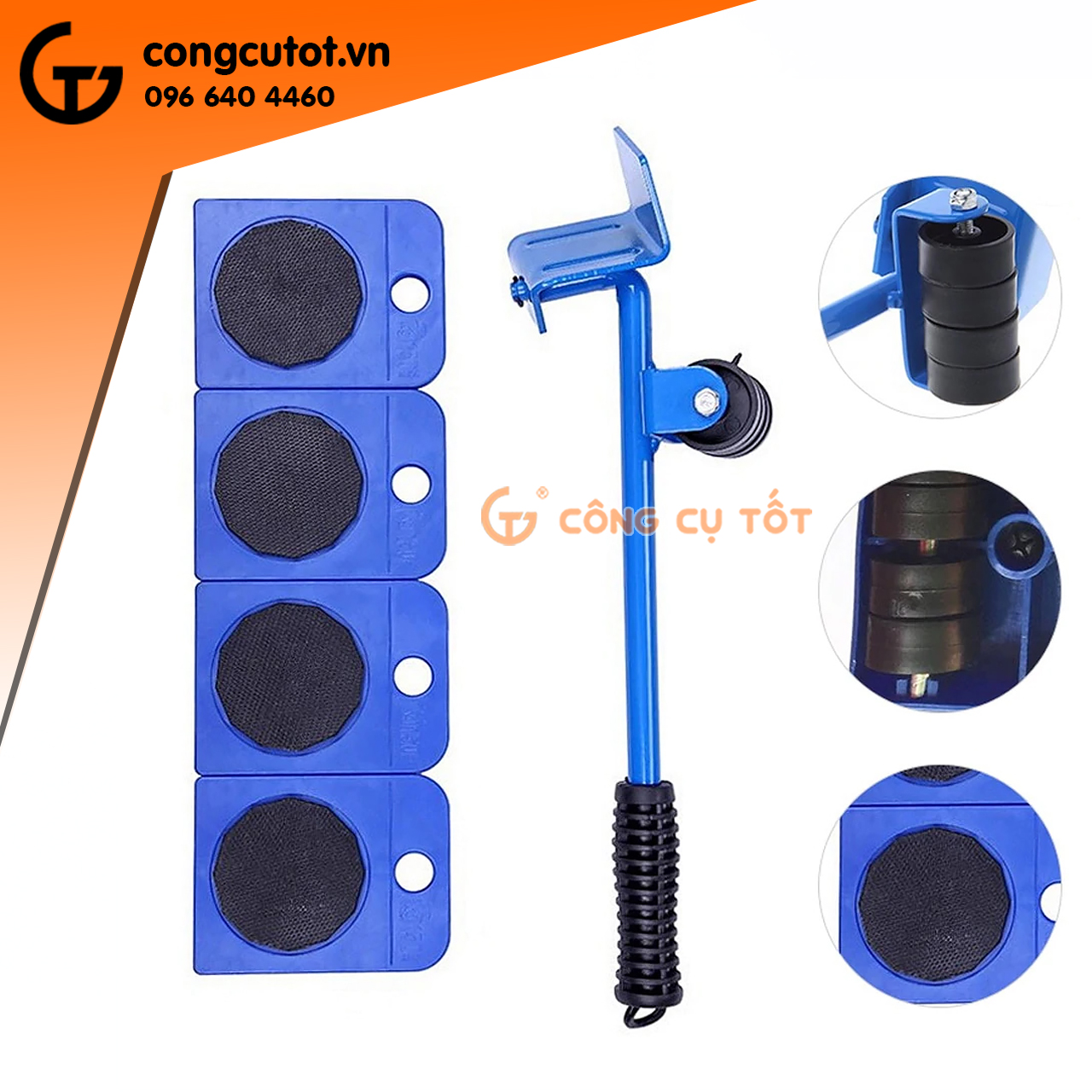 Bộ dụng cụ nâng và di chuyển đồ thông minh