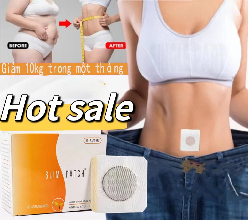Miếng dán giảm cân Miếng dán bụng Miếng dán giảm cân Đốt cháy mỡ thừa Miếng dán bụng Đông y miếng dán thon bụng giảm cân