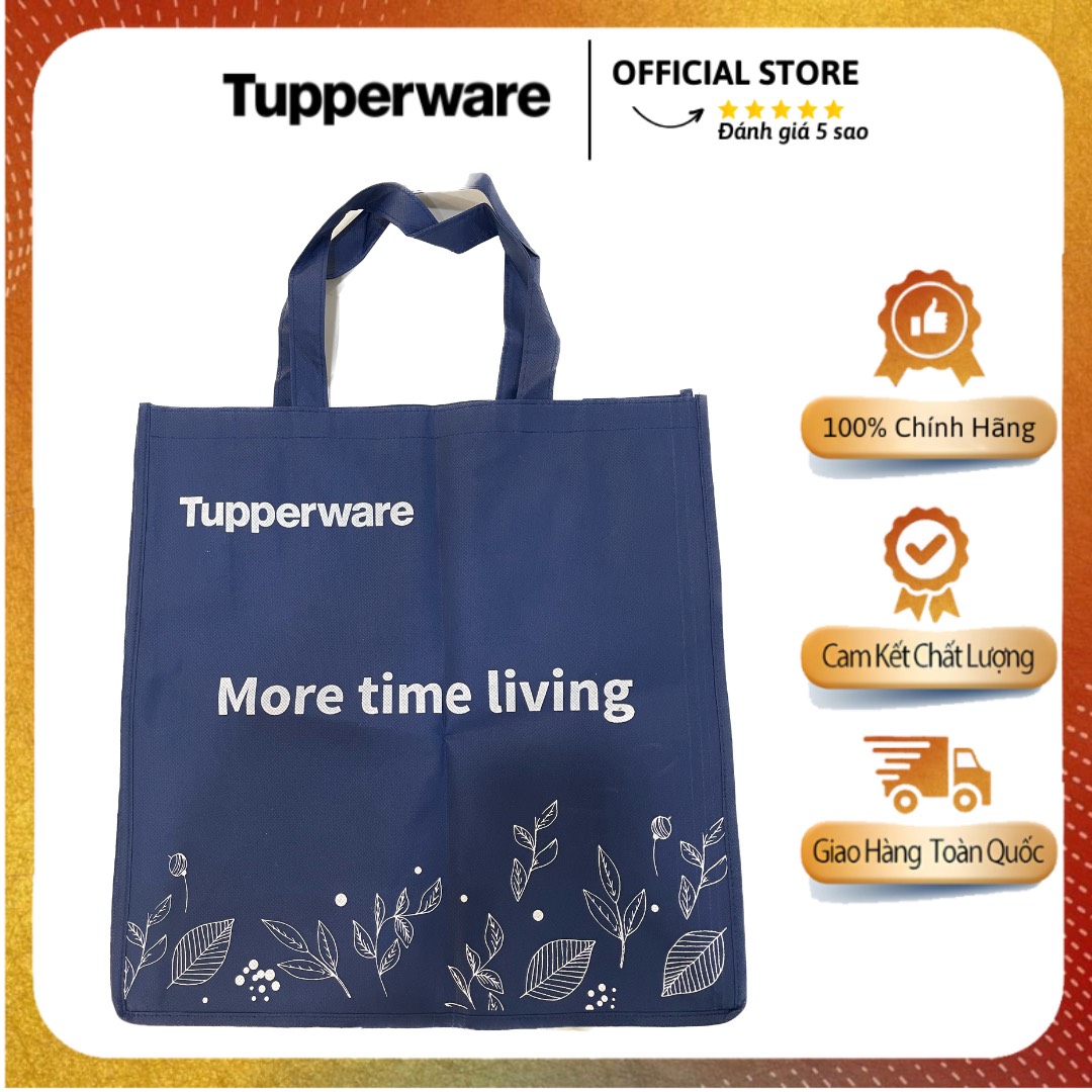Túi Vải Không Dệt Tupperware Dùng Được Nhiều Lần Bảo Vệ Môi Trường