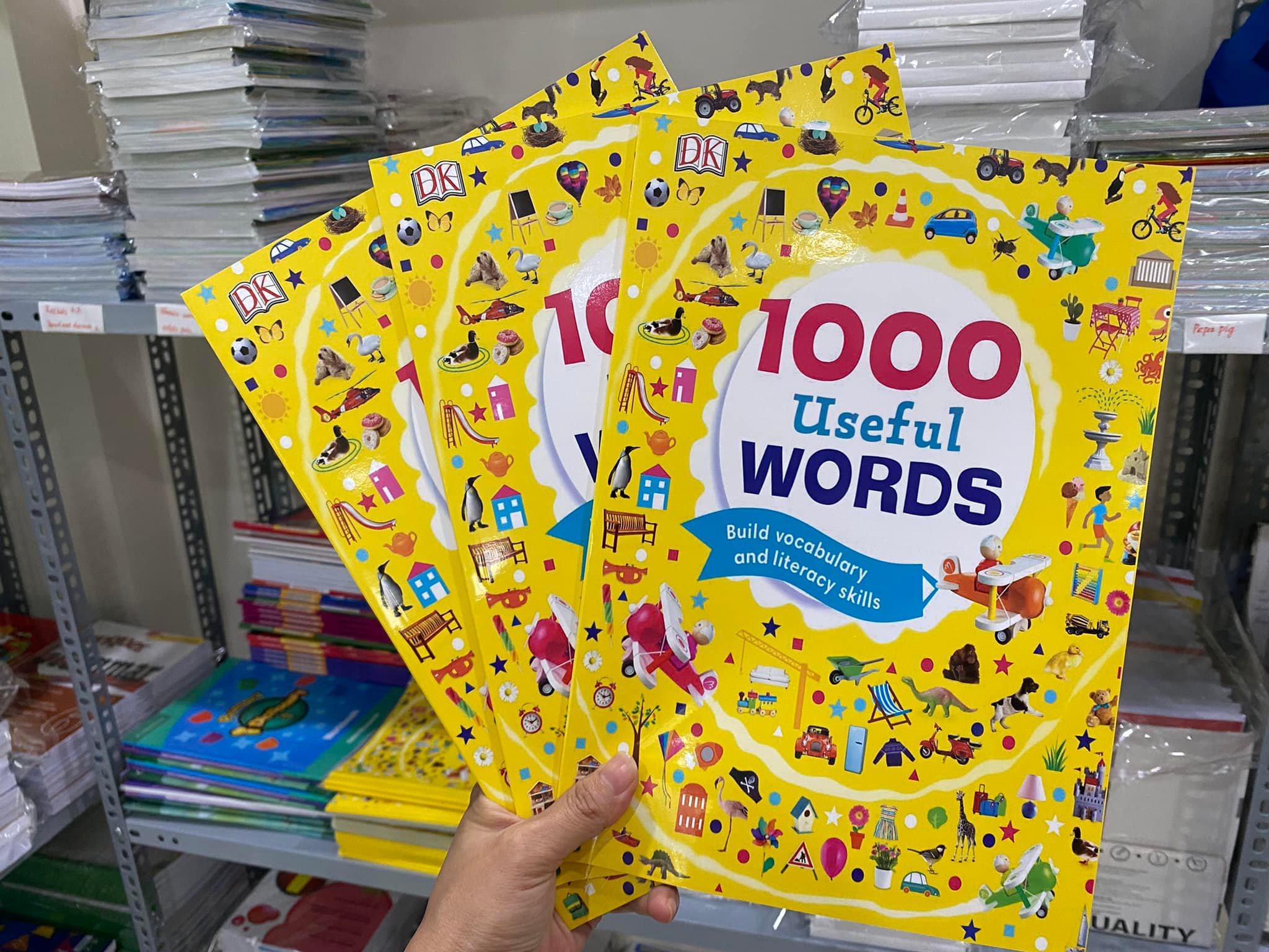 Đồ chơi cho bé học tiếng anh 1000 useful word 1c