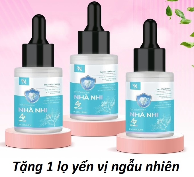  TẶNG 1 LỌ YẾN - Serum Khử Mùi Hôi Miệng Nhà Nhi 47 Hỗ trợ Làm sạch Miệng Cho Hơi Thở Thơm Mát  20gr lọ  
