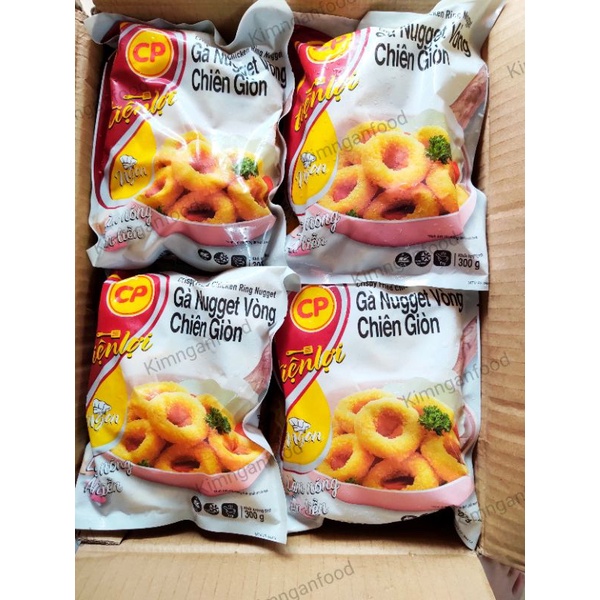 Gà Nugget Vòng Chiên Giòn CP 300g [Giao Hỏa Tốc 1H HCM]