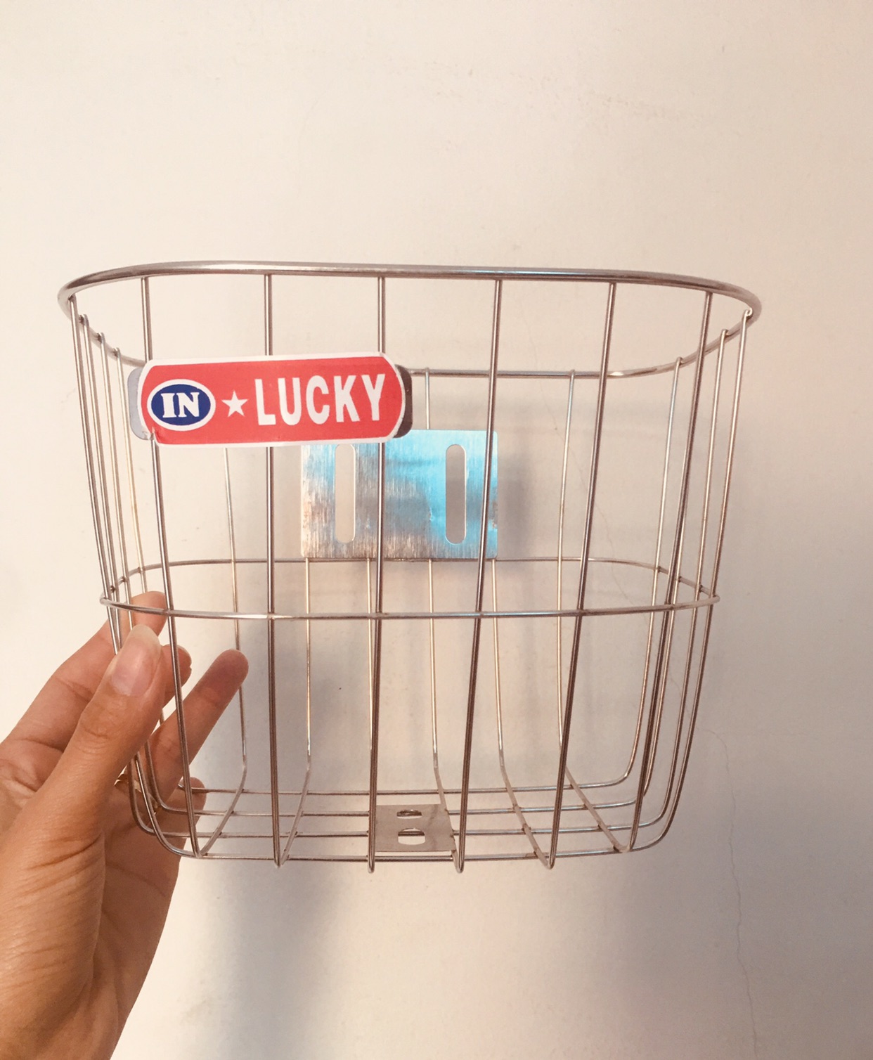 Giỏ xe đạp trẻ em inox bền đẹp