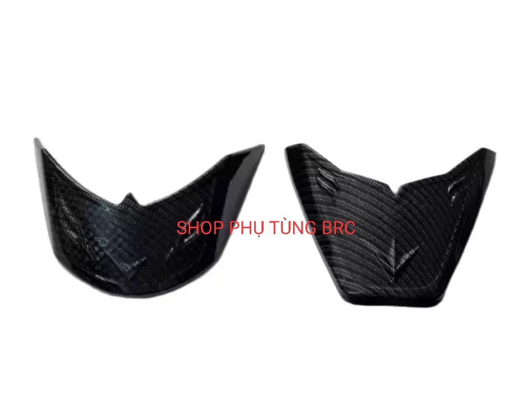 Bộ ốp mỏ dè phủ cacbon trước, sau xe lead 2017 - 2022 trở lên .