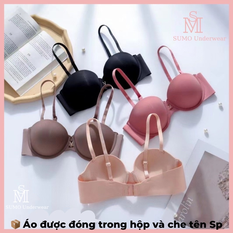 Áo lót nữ cúp ngang quả tròn, có gọng nâng đẩy ngực siêu đẹp. a5188