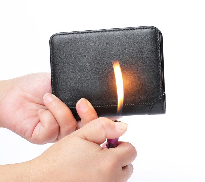 Ví nam, bóp nam da bò thật, ví nam thời trang vdb24 d.u.g