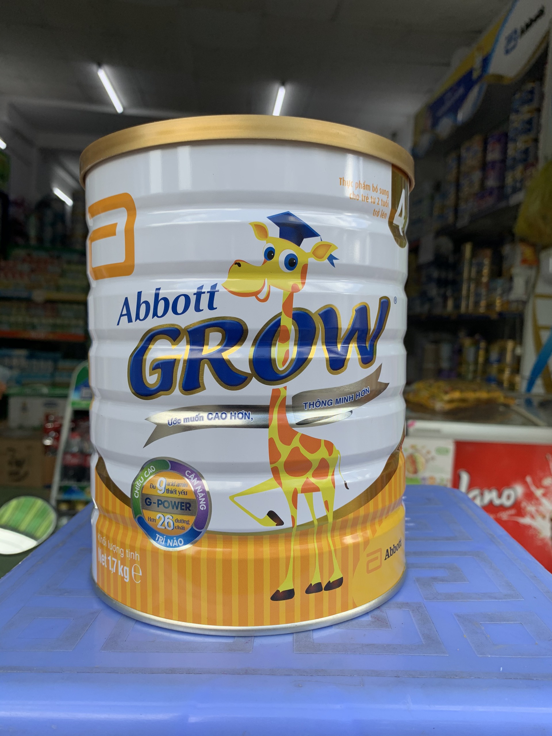 Sữa bột Abbott Grow 4 Mẫu Mới (G-Power) 1.7Kg