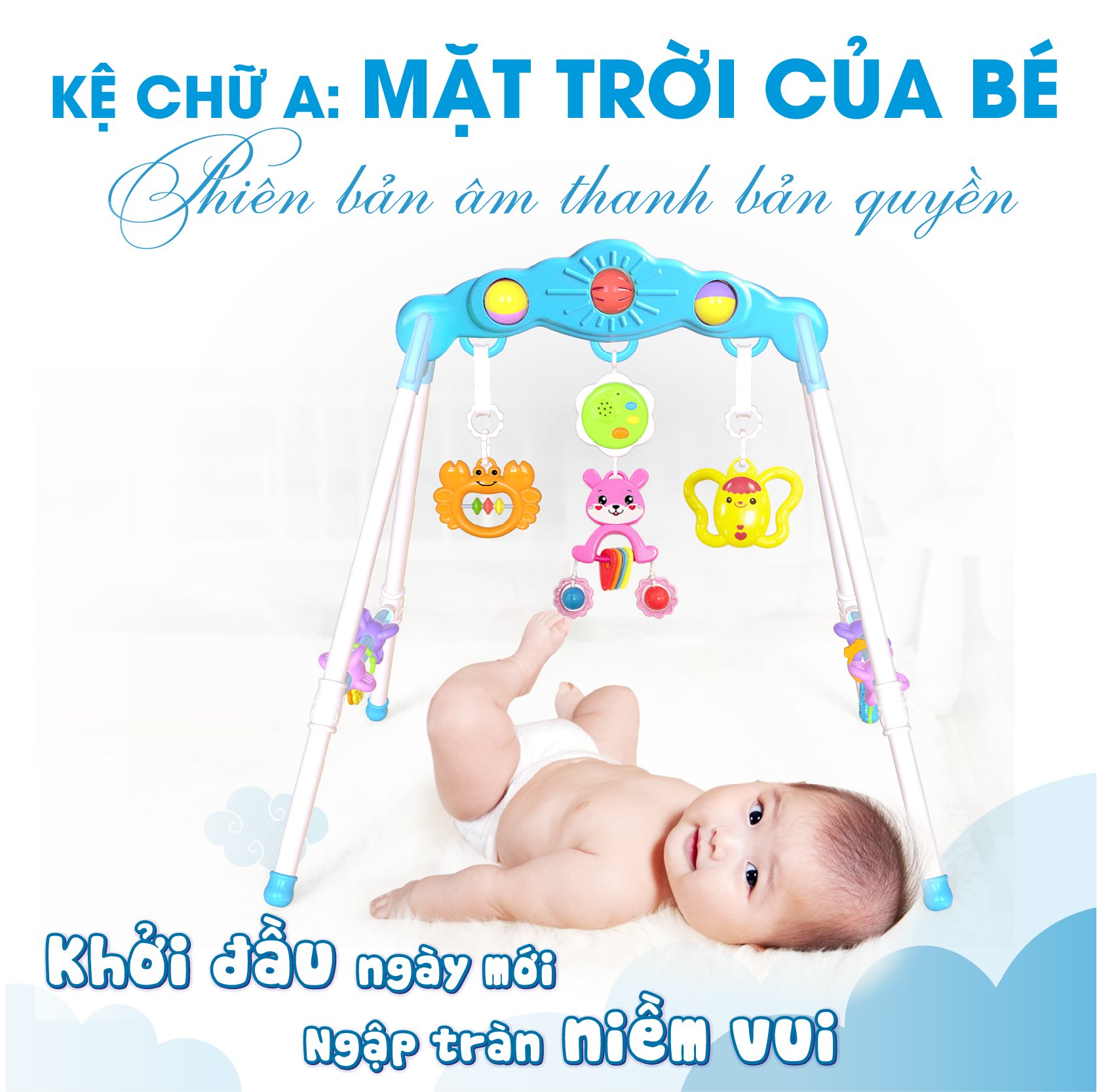 Kệ chữ A  Antona MẶT TRỜI CỦA BÉ -CÓ NHẠC - Hàng Việt Nam Chính hãng