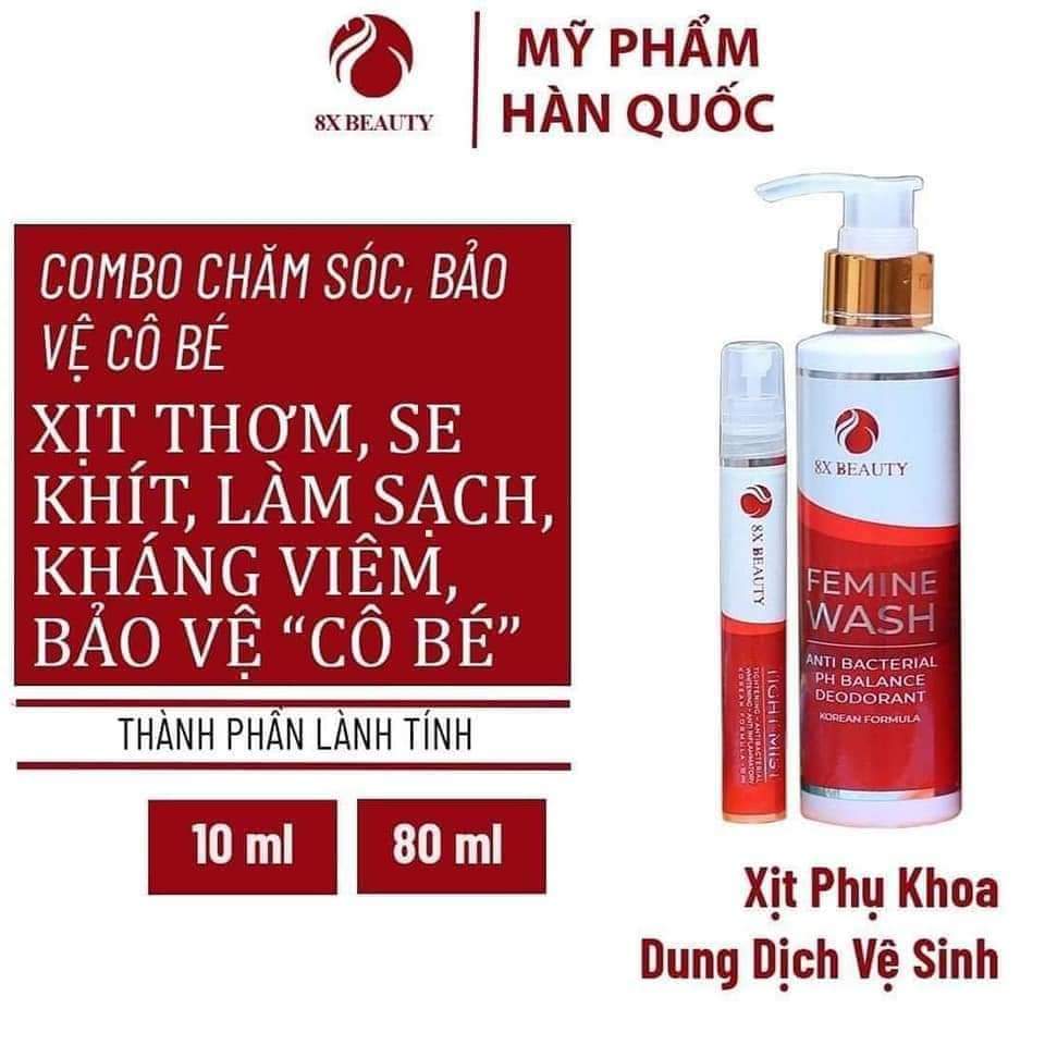 Xịt phụ khoa 8x beauty