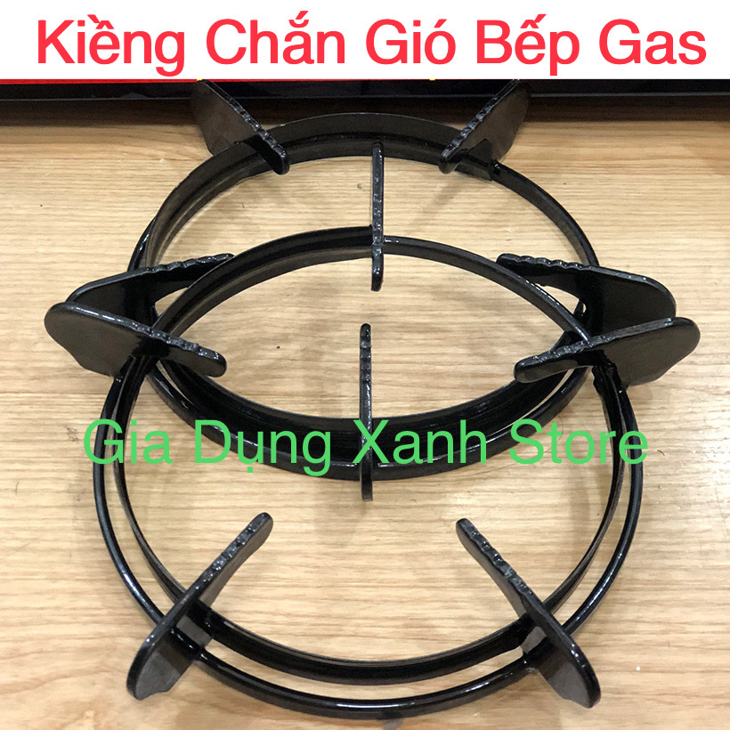 Bộ 2 kiềng chắn gió bếp gas 5 chân - kt 18,5cm - thay lắp đa số bếp gas cùng cỡ - thiết bị & phụ kiện bếp ga