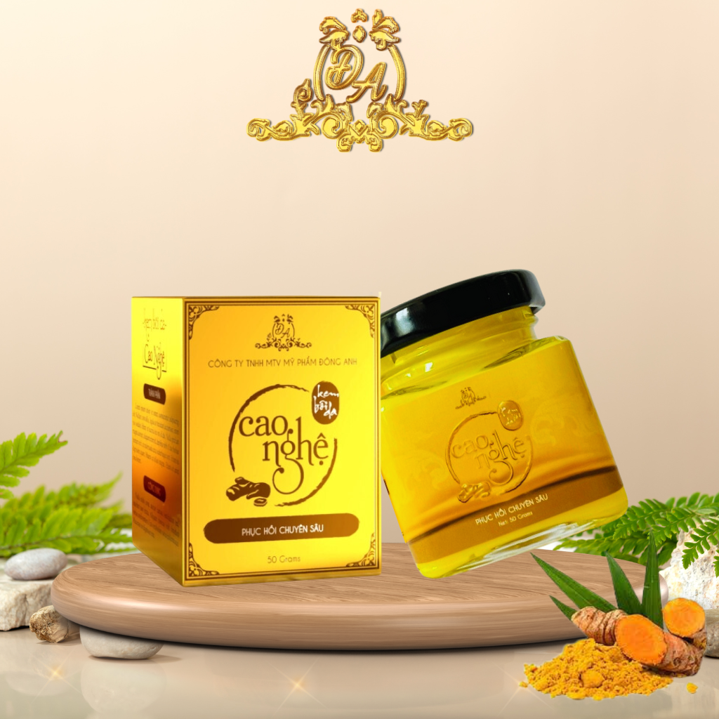 Cao nghệ collagen x3 cao nghệ mờ nám giảm thâm cấp ẩm ngăn ngừa lão hóa đông anh chính hãng 50g