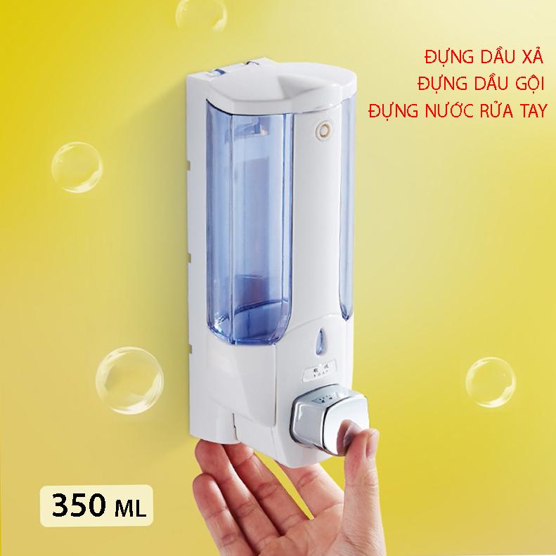 Hộp đựng dầu gội, đựng sữa tắm, đựng nước rửa tay Xinda 350ml