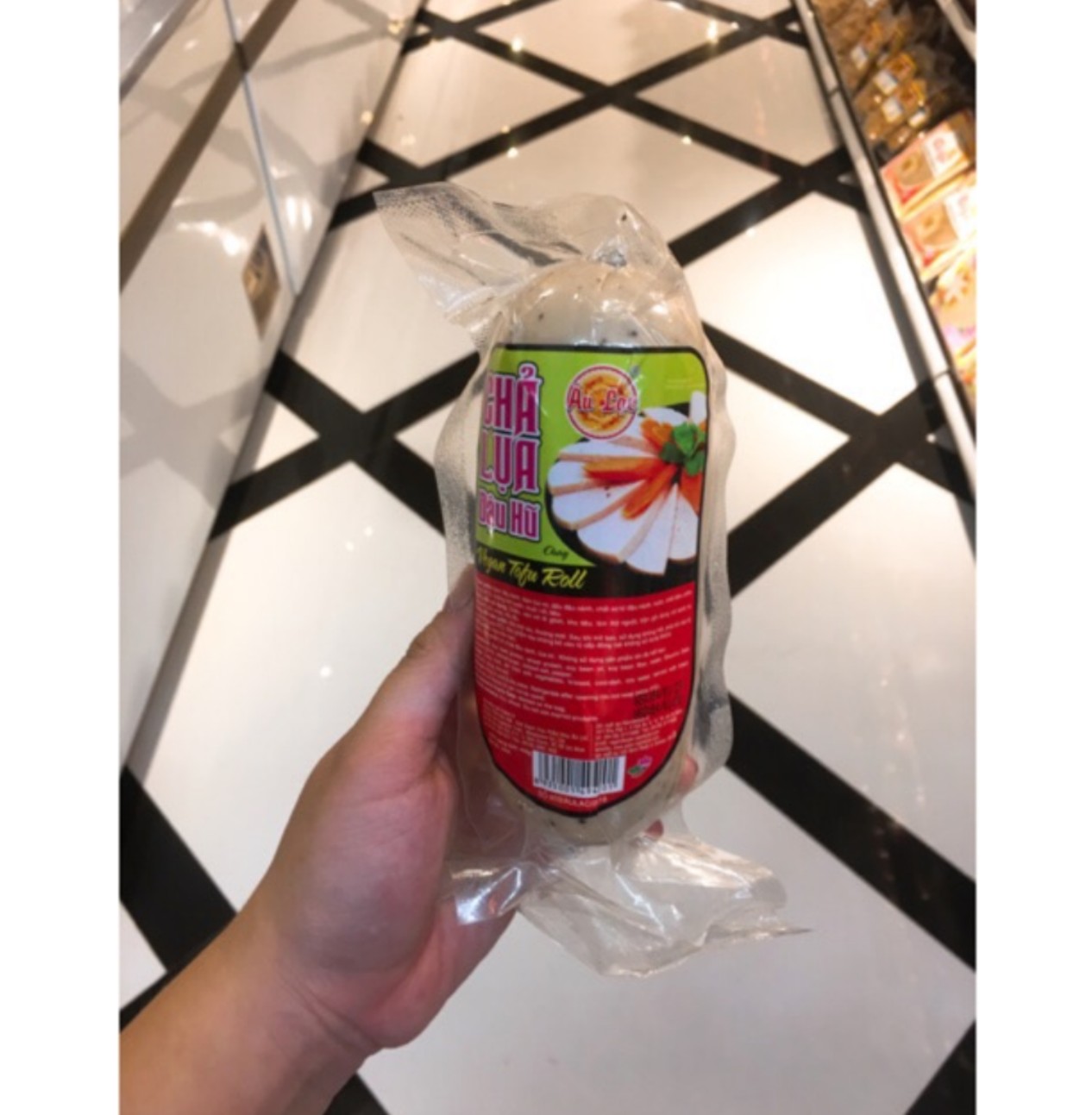 Chả lụa đậu hủ chay âu lạc 400g