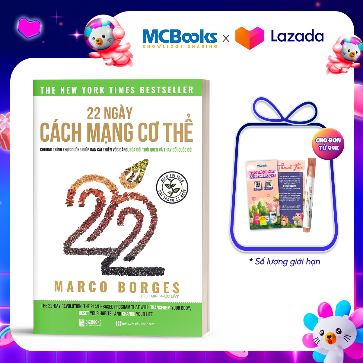 22 ngày cách mạng cơ thể - bizbooks