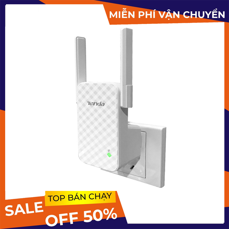 Kích Sóng Wifi Thiết bị thu phát sóng Wifi Bộ Kích Sóng Wifi Tenda Cực Mạnh Bộ kích sóng Wi-Fi Tenda A9 Cao Cấp tốc độ 300Mbps Phủ sóng Rộng 200m. Phân Phối & Bảo Hành tại Future Box.