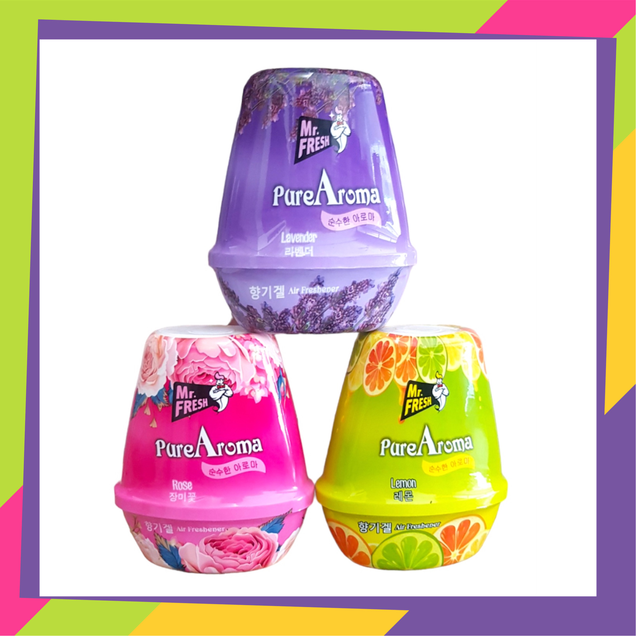 Sáp thơm phòng pure aroma mr fresh 180g cao cấp