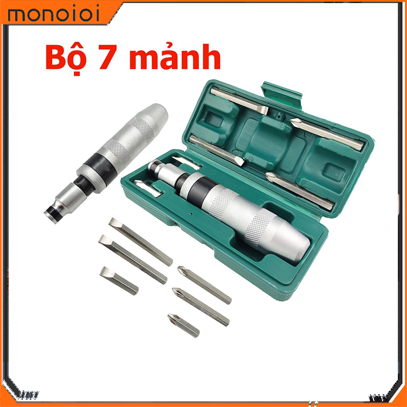 Monqiqi Bộ tua vít đóng đảo chiều 7 món cao cấp