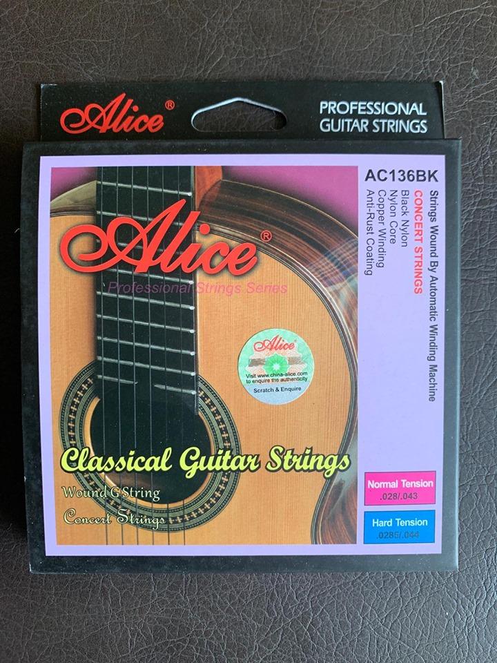 Dây guitar classic alice ac 136bk