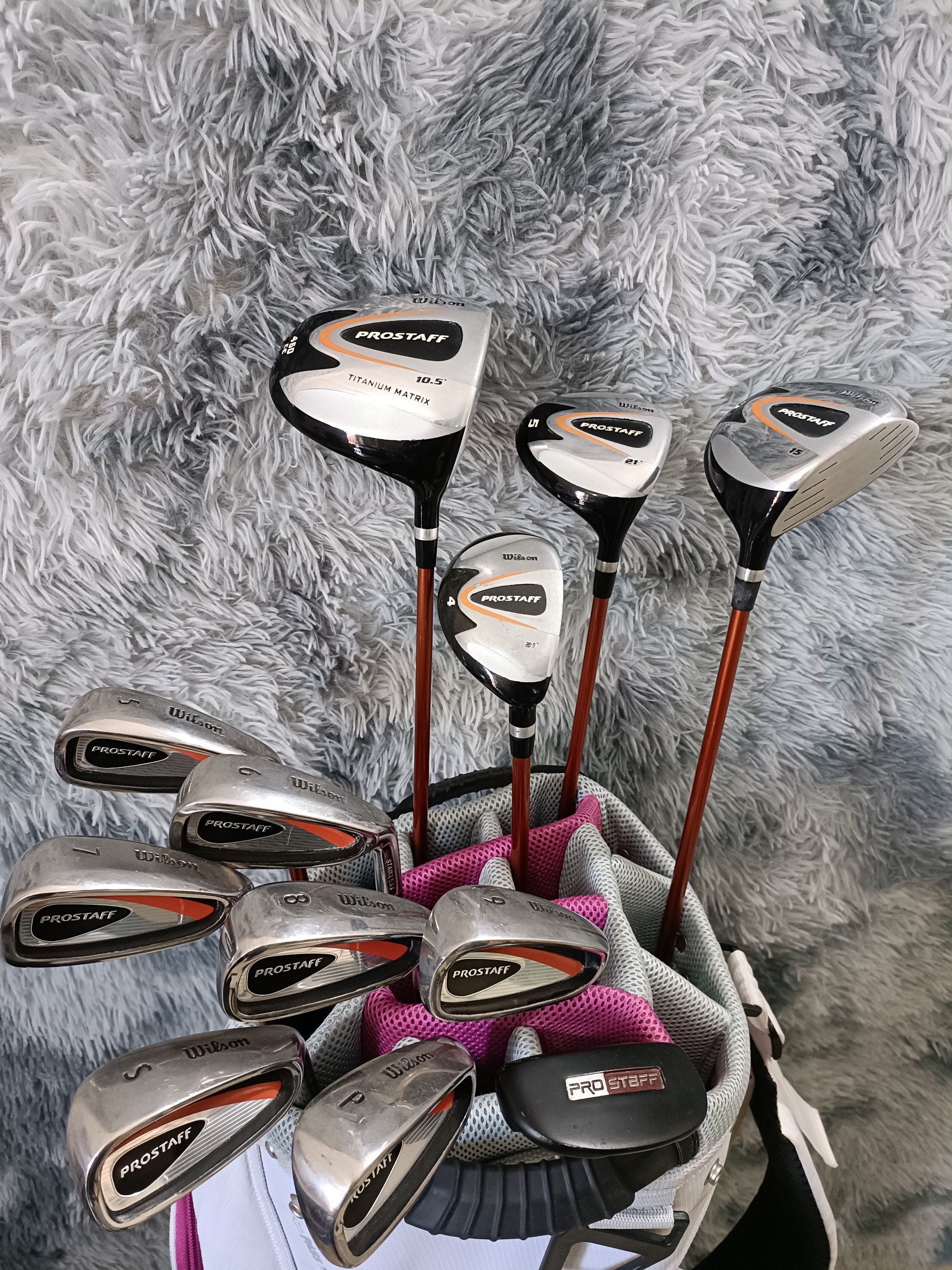 Bộ Gậy Golf Wilson ProStaff Nam Cán Graphite 12 Gậy - Golf Cũ 268