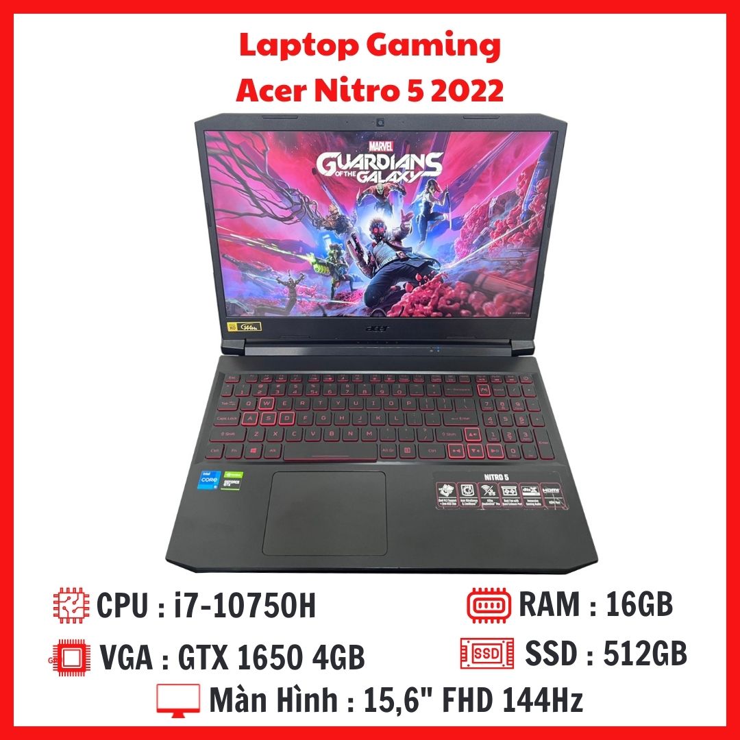 Gaming Acer Nitro 5 2020 - Core i7