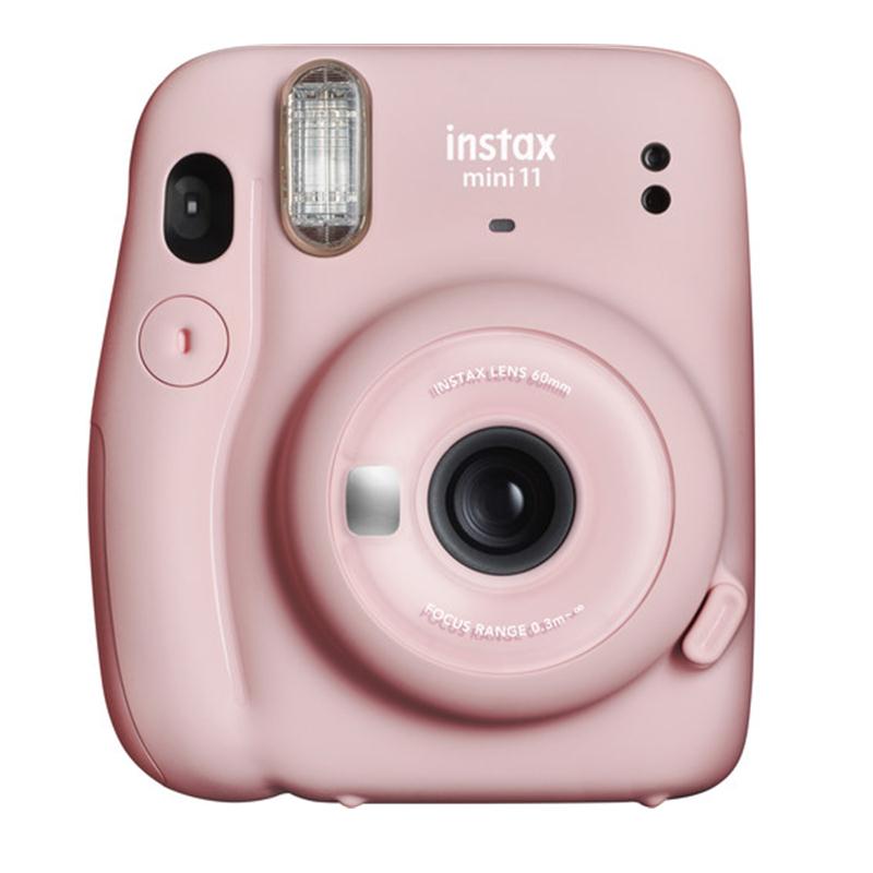 [hcm]máy ảnh chụp lấy liền fujifilm instax mini 11 blush pink (hồng) 2