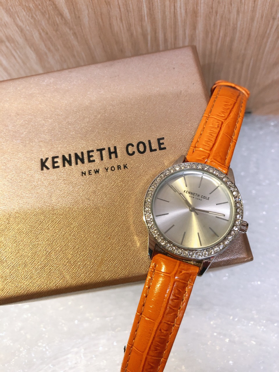 Đồng hồ da nữ Kenneth Cole New York Mỹ