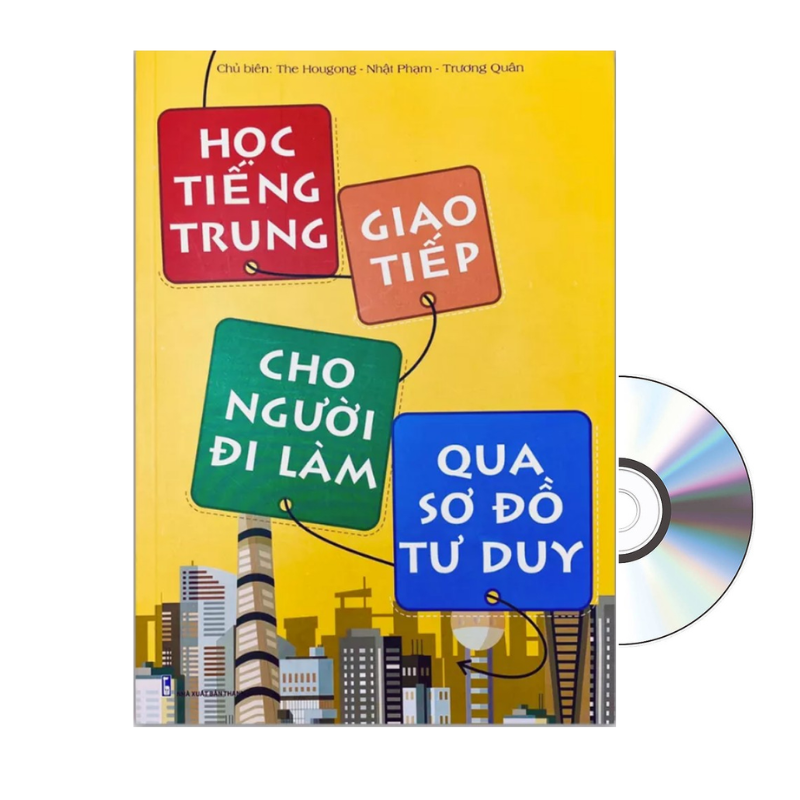 Học tiếng Trung giao tiếp cho người đi làm qua sơ đồ tư duy+DVD tài liệu